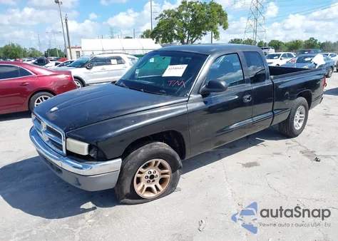 2001 Dodge Dakota Slt/Sport из США, поврежденный, VIN 1B7GL22X21S179899